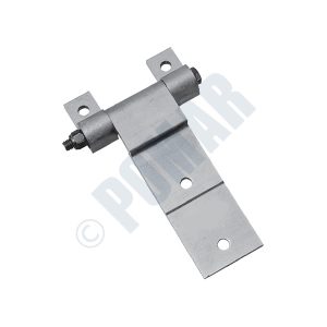 Kentucky Style Belly Box Hinge Assembly Aluminum Extrusion With Inserts