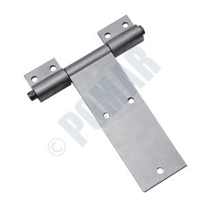Kentucky Style Side Door Hinge Assembly Aluminum Extrusion With Inserts