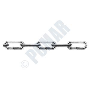 2/0 Straight Long Link Chain