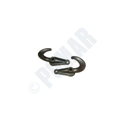Standard Duty Drop Forged Recovery Tow Hook Set - Part